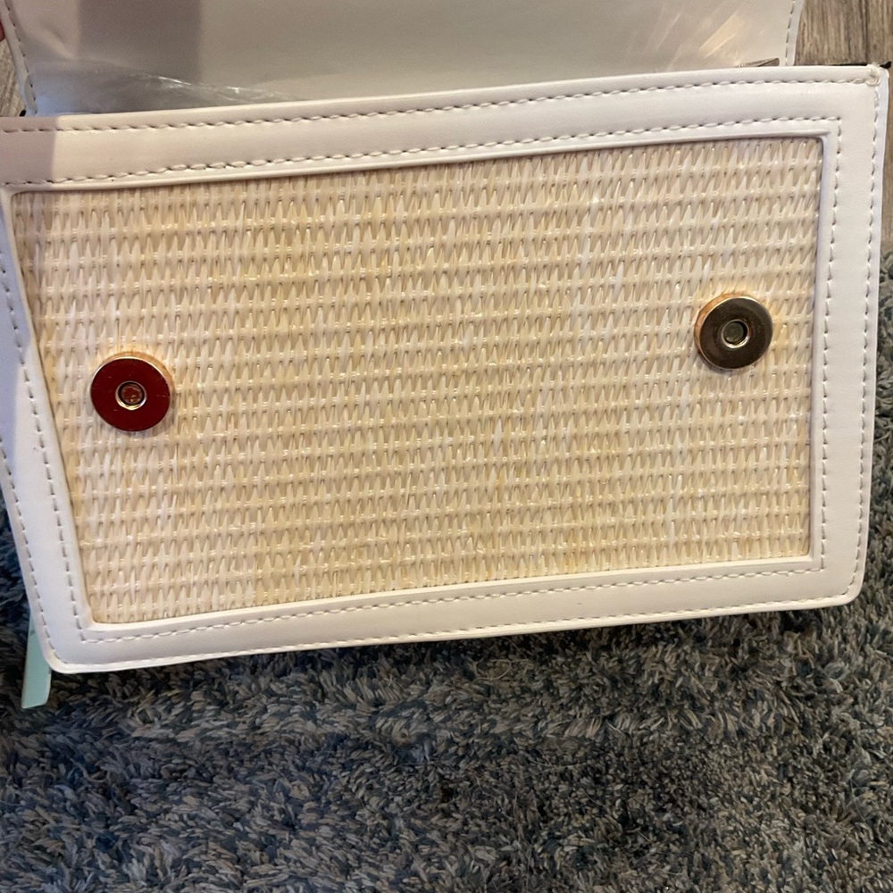 Top handle Woven crossbody bag - Picture 12 of 14
